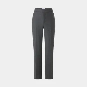EFFORTLESSLY CIGARETTE DEEP GREY TROUSERS