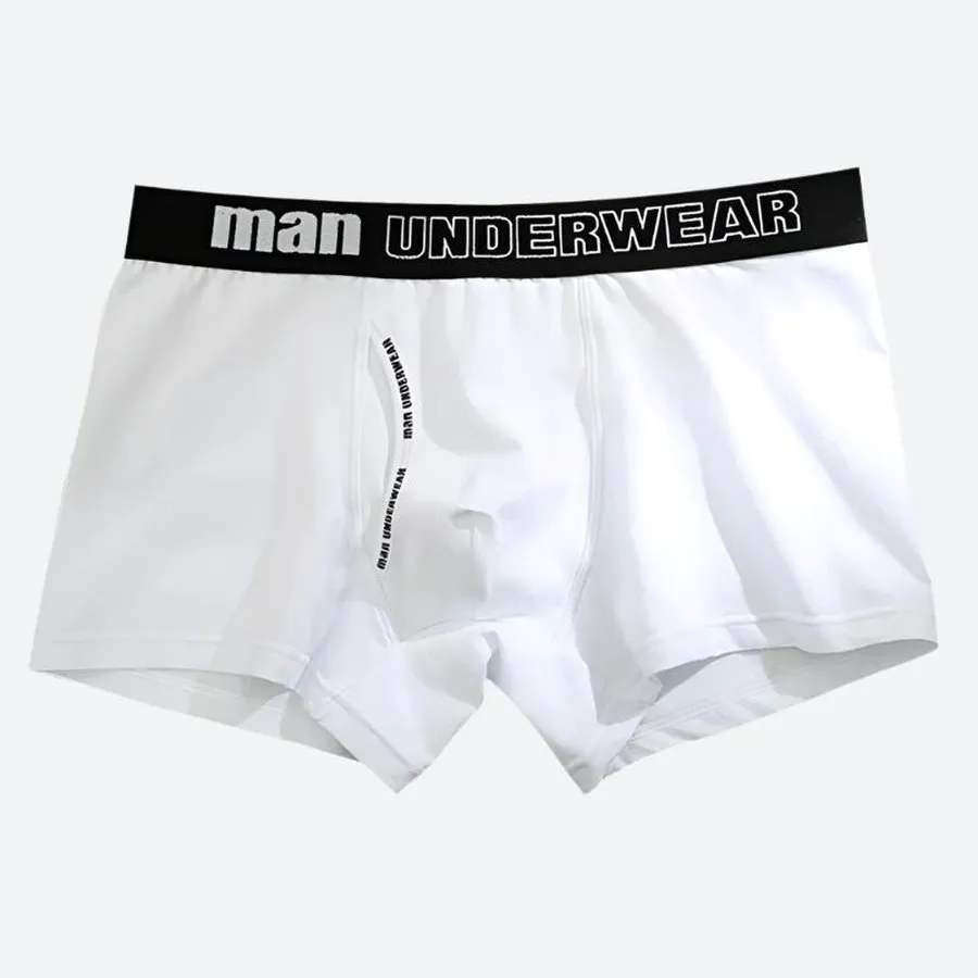Elastic Waistband Stretch-Fit Boxer Briefs