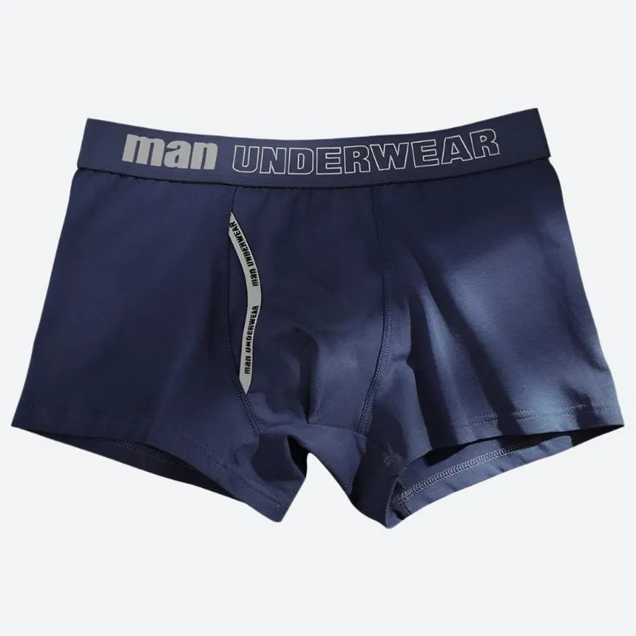 Elastic Waistband Stretch-Fit Boxer Briefs