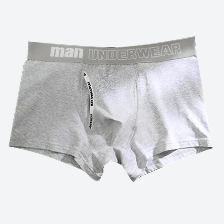 Elastic Waistband Stretch-Fit Boxer Briefs