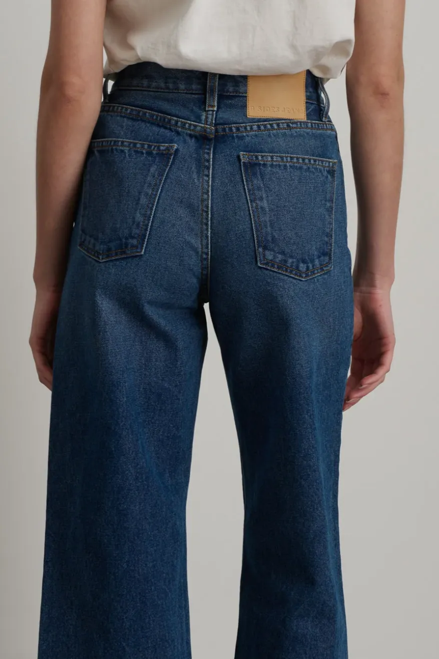 Elissa High Wide Jean, Cate Wash