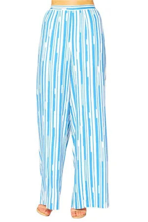 Ennis Striped Wide Leg Pants