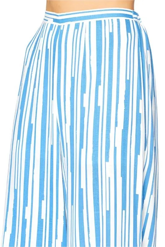 Ennis Striped Wide Leg Pants