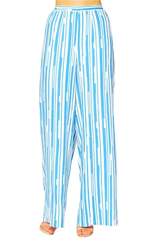 Ennis Striped Wide Leg Pants