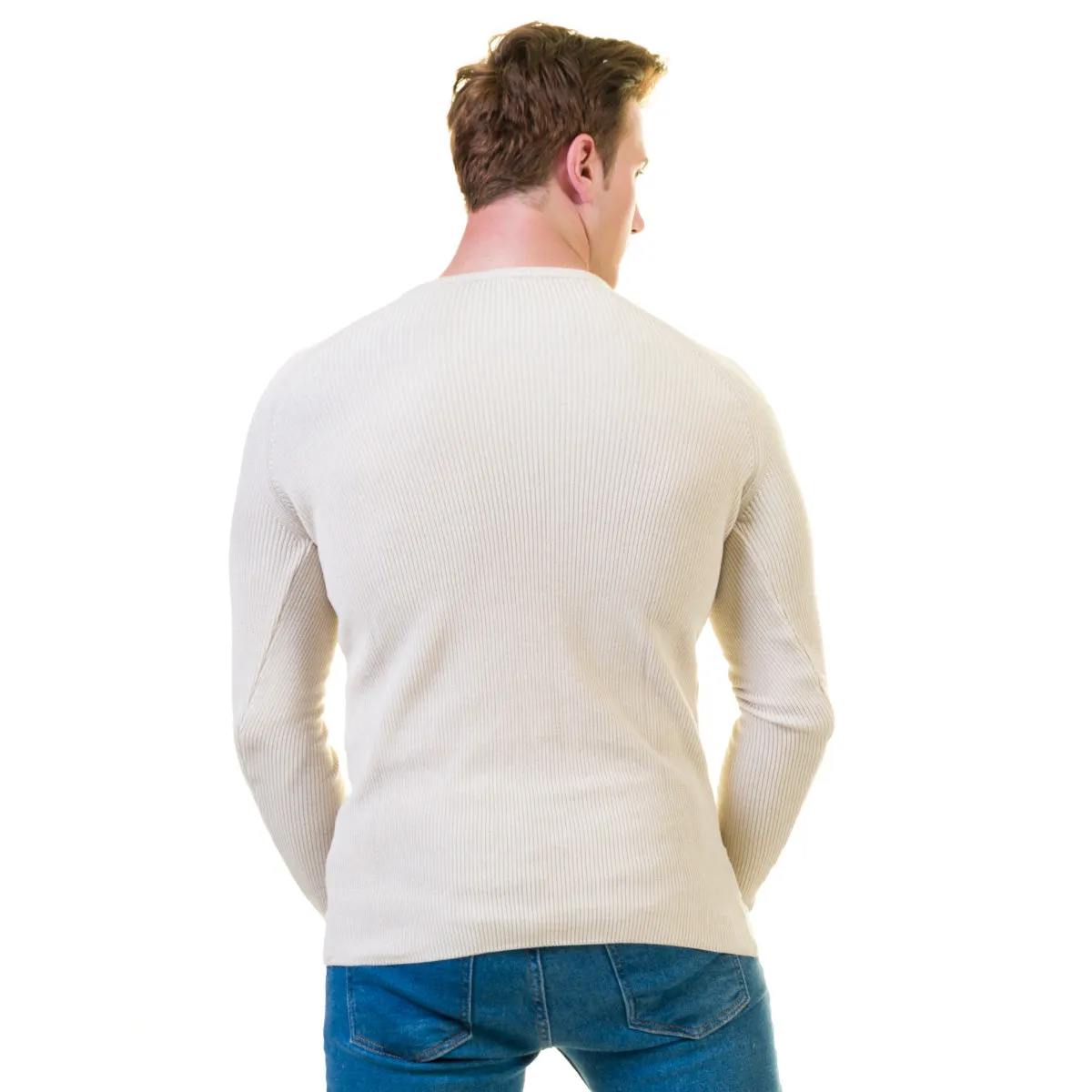 European Wool Luxury Zippered With Sweater Jacket Warm Winter Tailor Fit