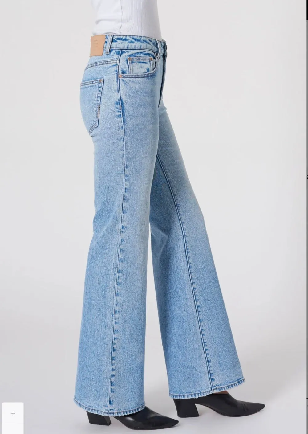 Eva Wide Gala Light Vintage Indigo