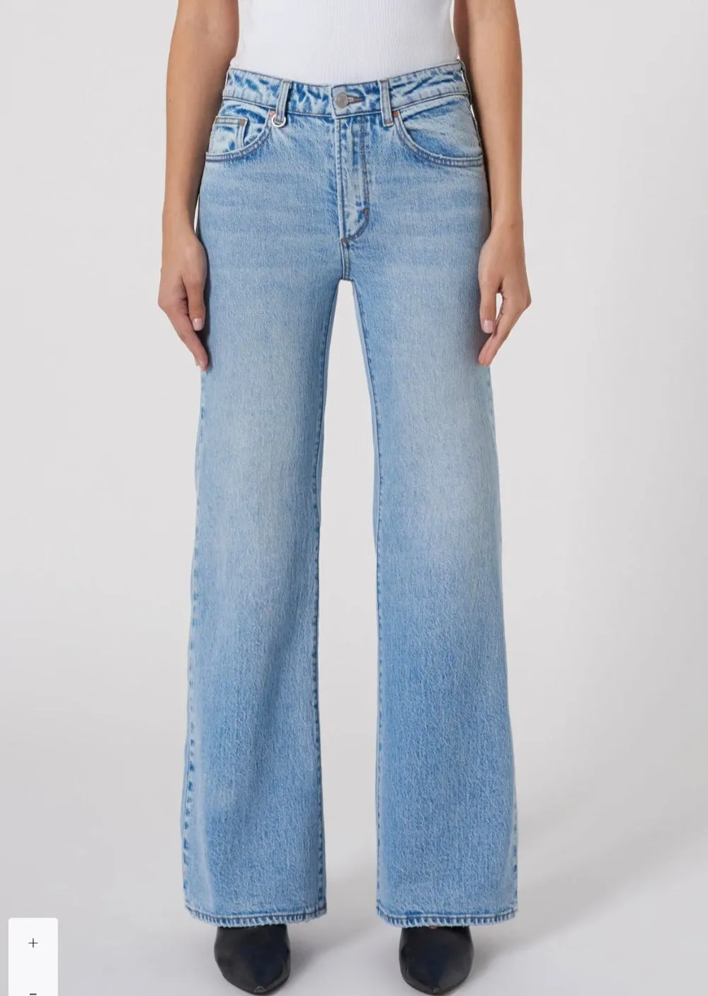 Eva Wide Gala Light Vintage Indigo