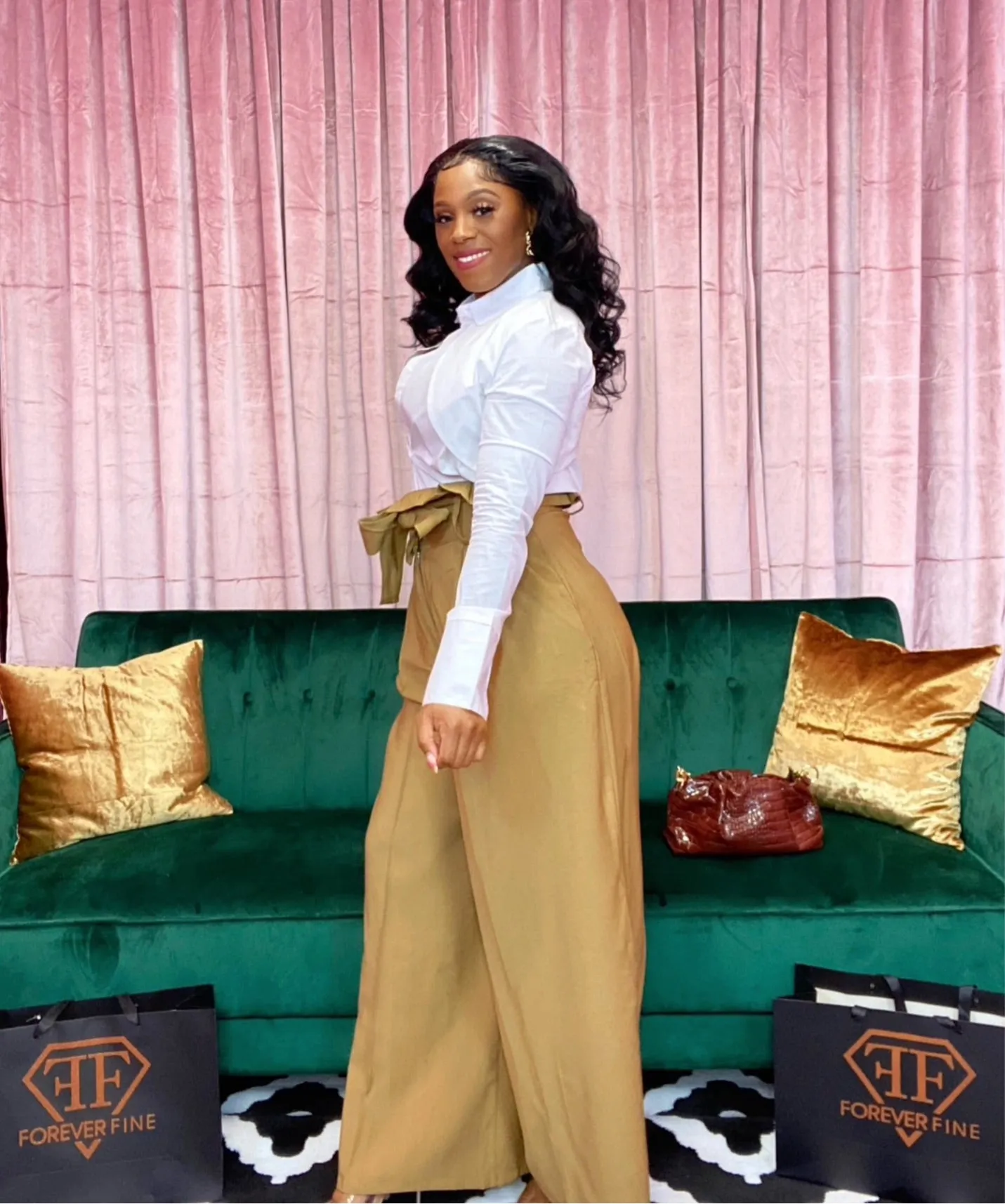 First Lady (High Waisted Pants)