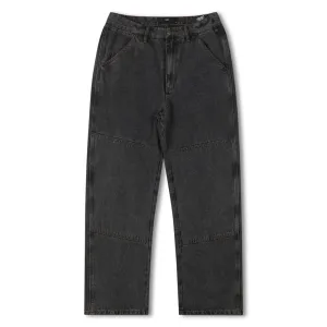 FORMER VT DISTEND DOUBLE KNEE PANTS - WASHED BLACK