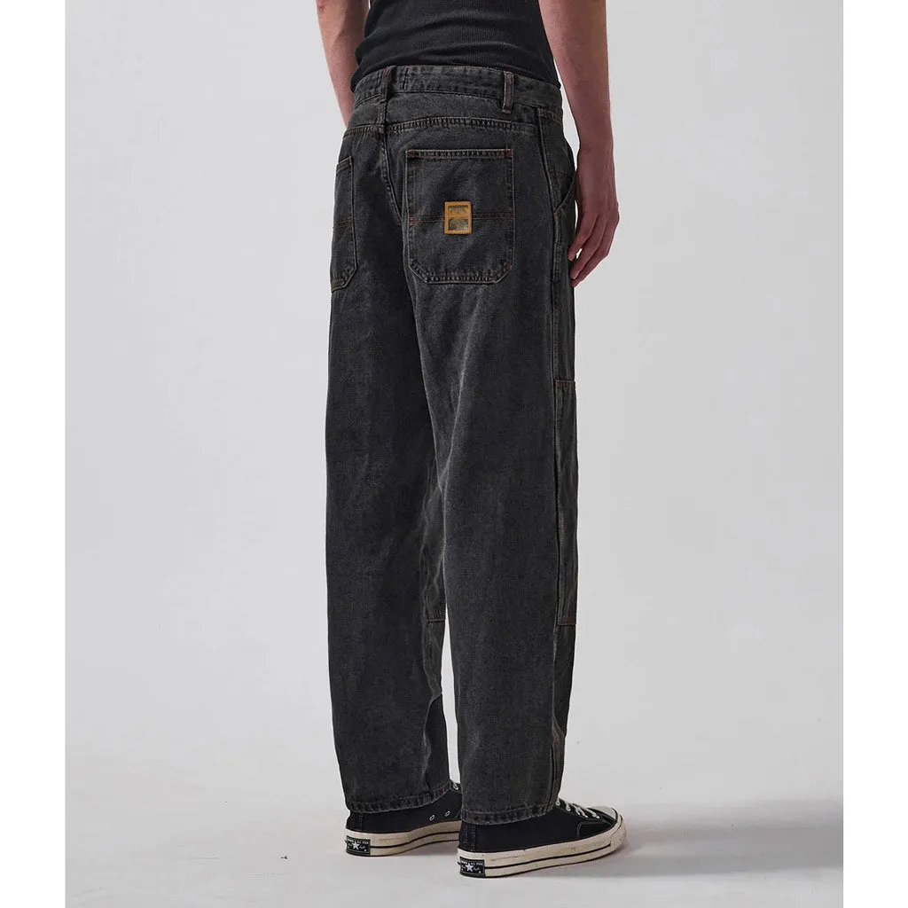 FORMER VT DISTEND DOUBLE KNEE PANTS - WASHED BLACK