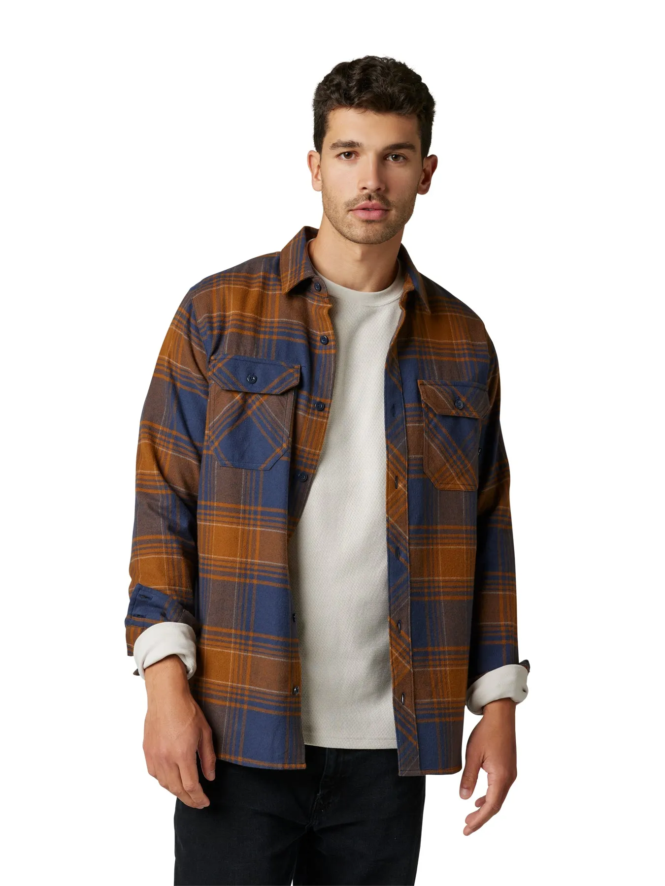 FOX Traildust 2.0 Flannel | Deep Cobalt