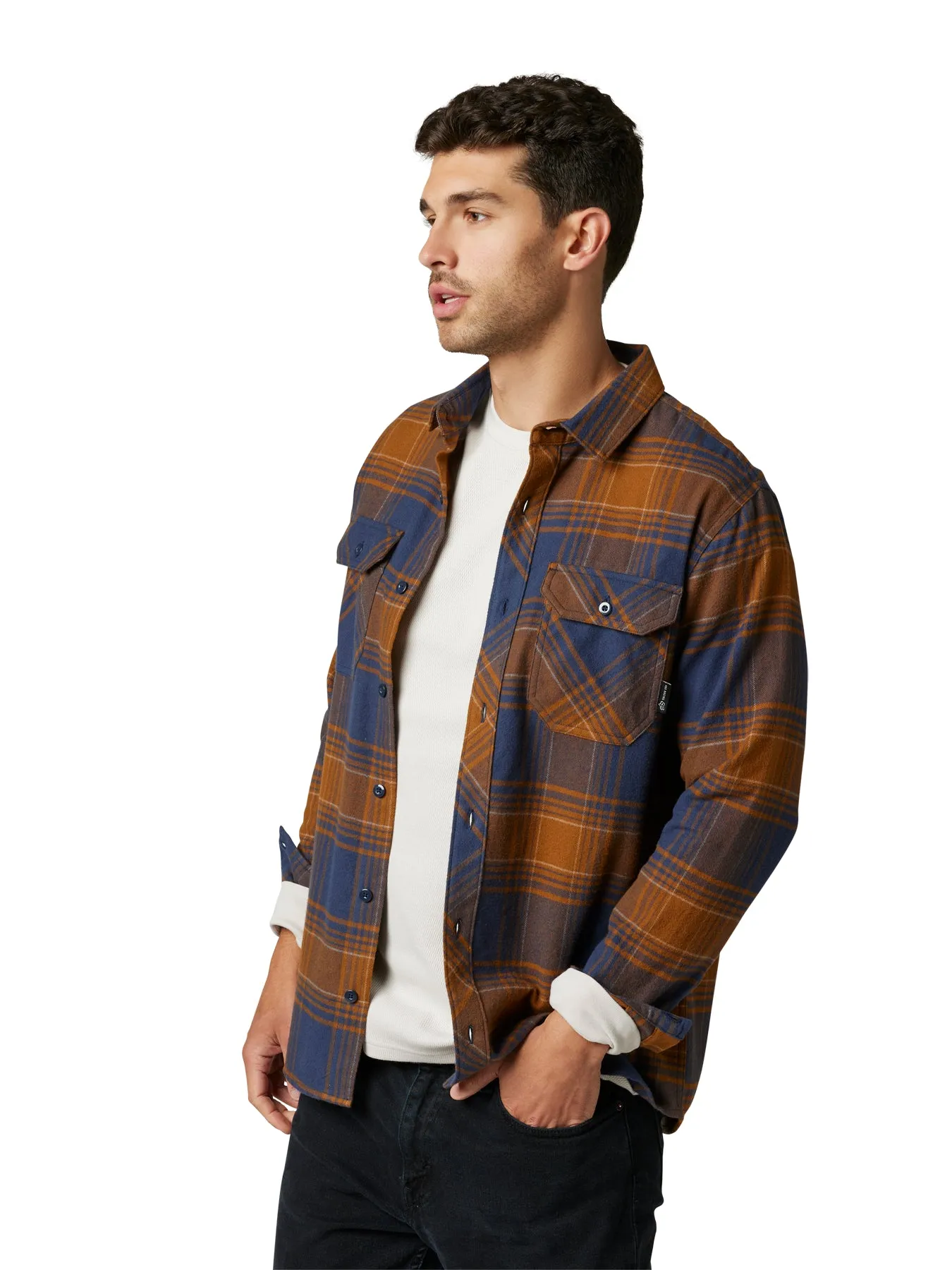 FOX Traildust 2.0 Flannel | Deep Cobalt