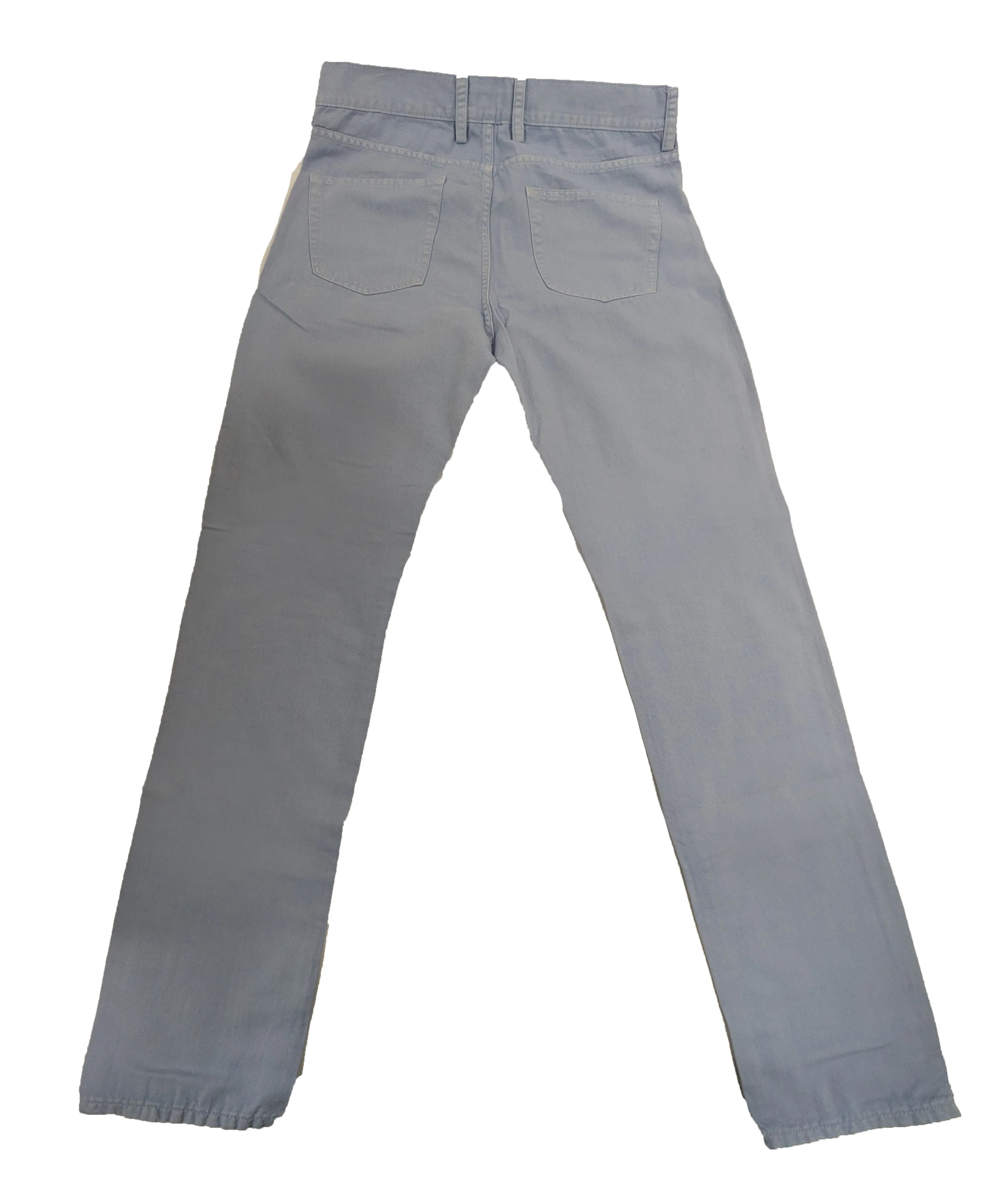 GANT DIAMOND G Hamptons Blue Slim Tapered  Linen Jeans 1009501 Size 32/32
