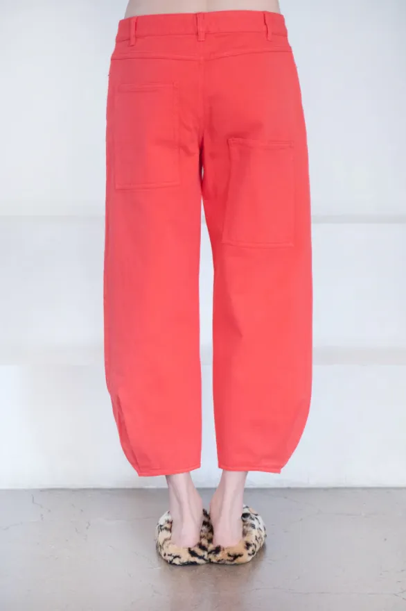 Garment Washed Twill Brancusi Jean