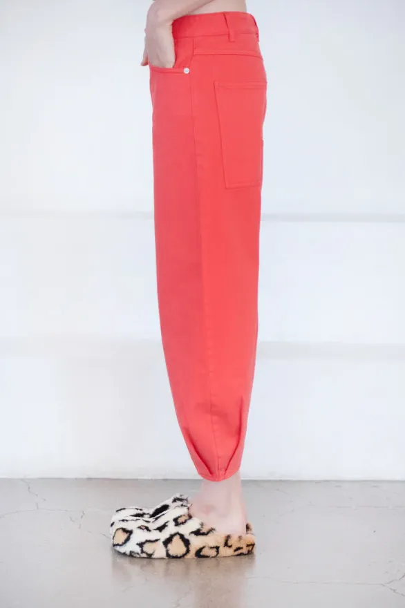 Garment Washed Twill Brancusi Jean