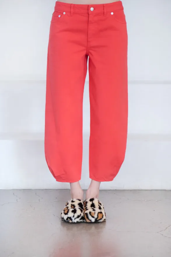 Garment Washed Twill Brancusi Jean