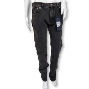 Gray Washed Slim Jeans