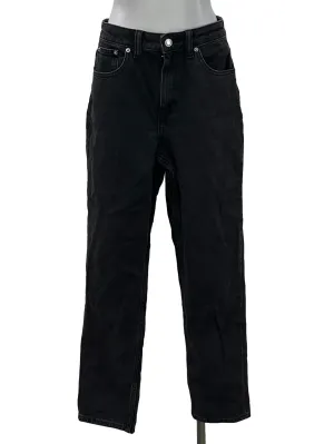 Grey Washed Denim Jeans