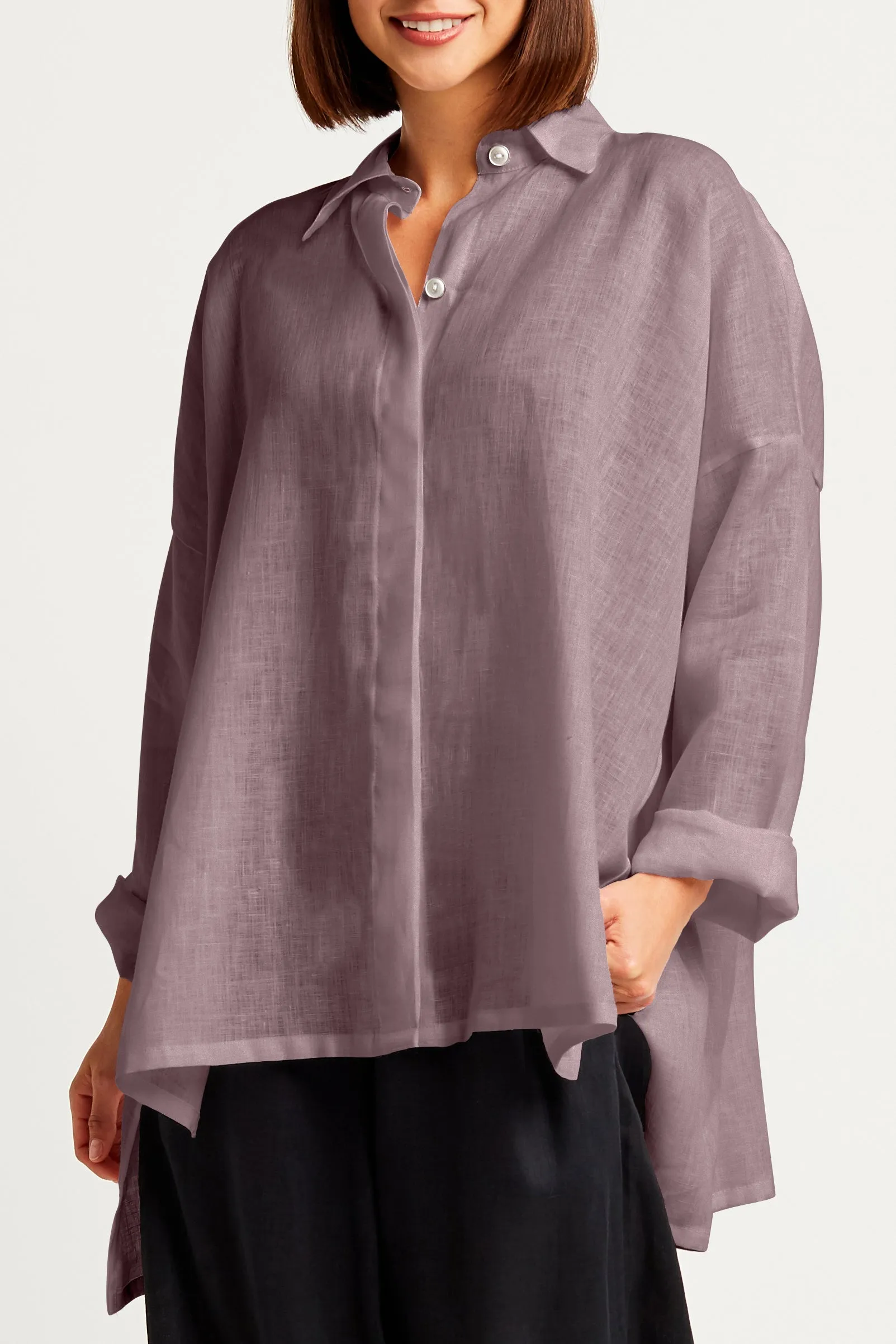 Handkerchief Linen E-Z Shirt