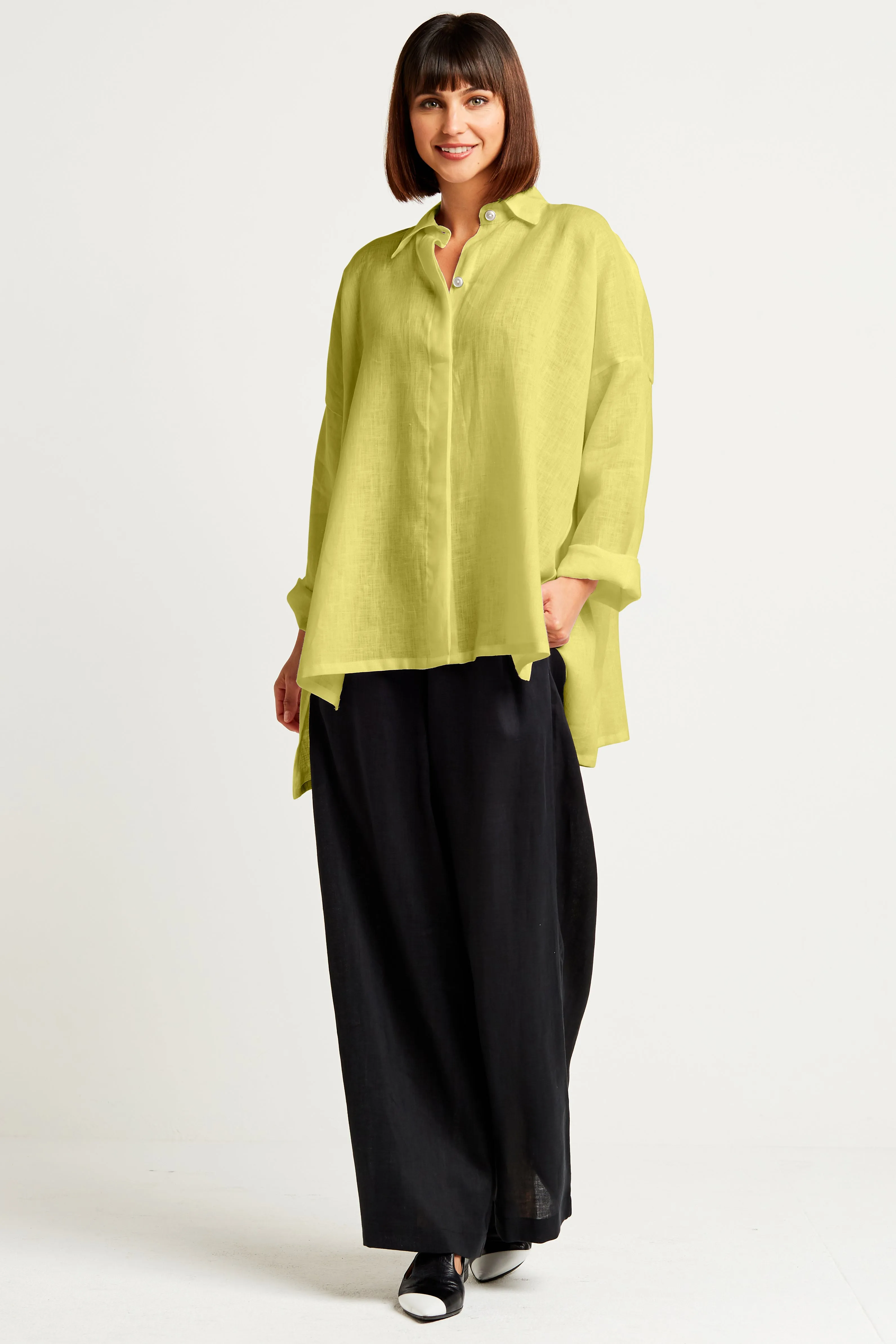 Handkerchief Linen E-Z Shirt