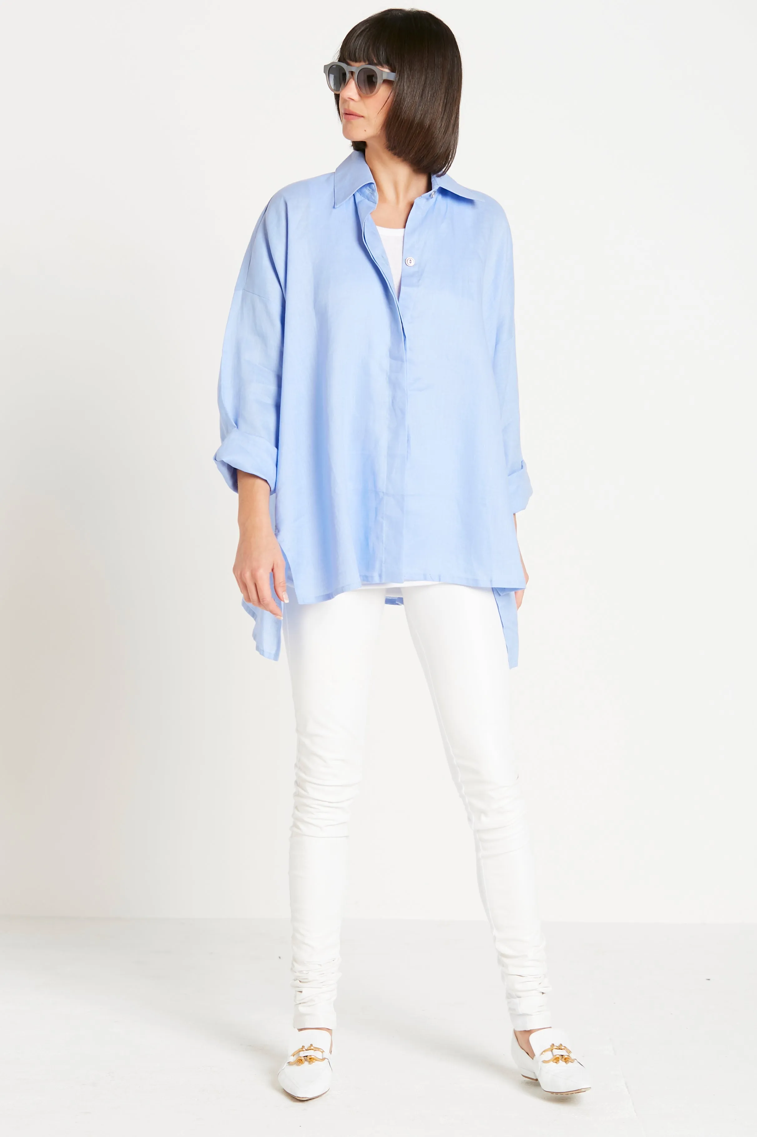 Handkerchief Linen E-Z Shirt