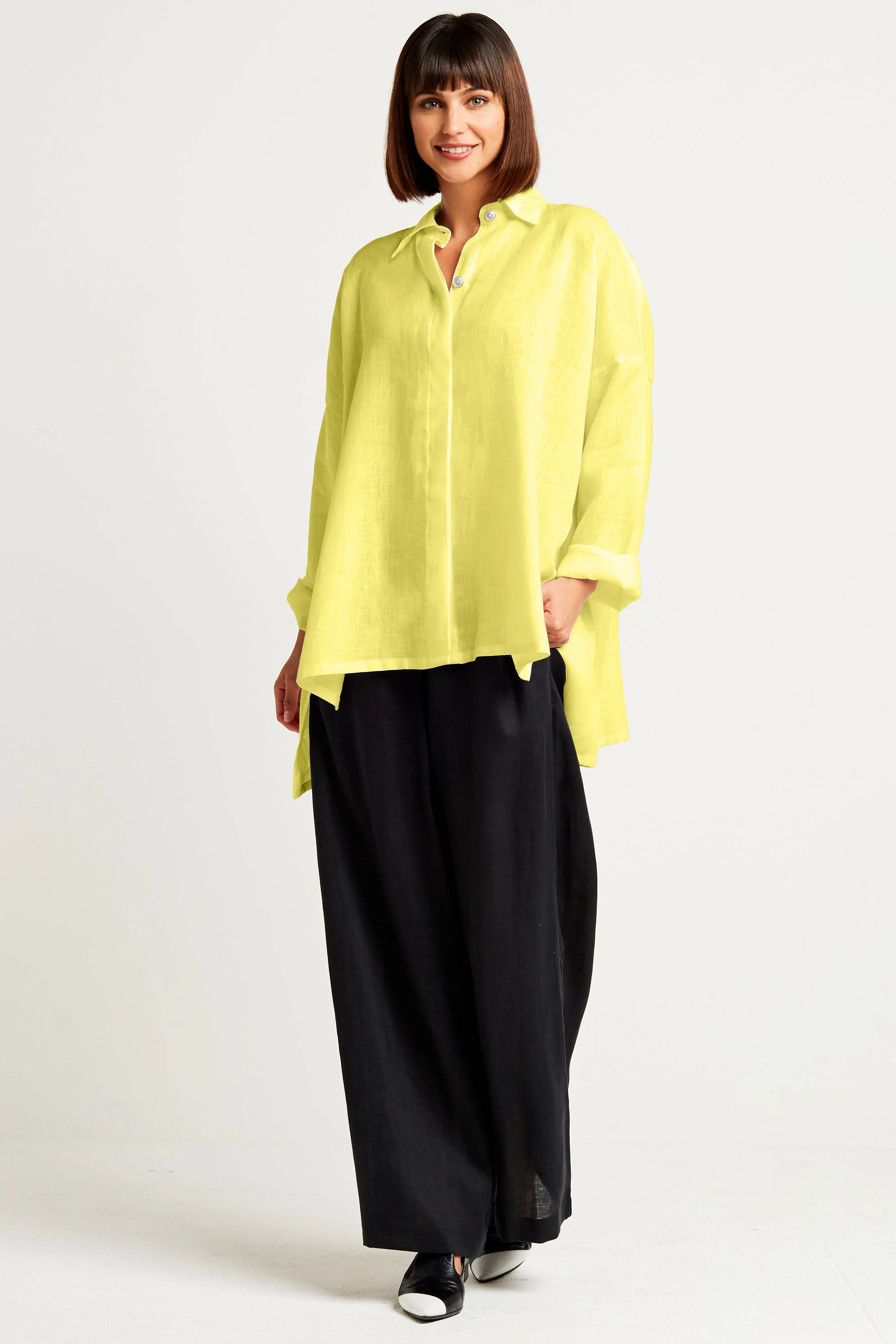 Handkerchief Linen E-Z Shirt
