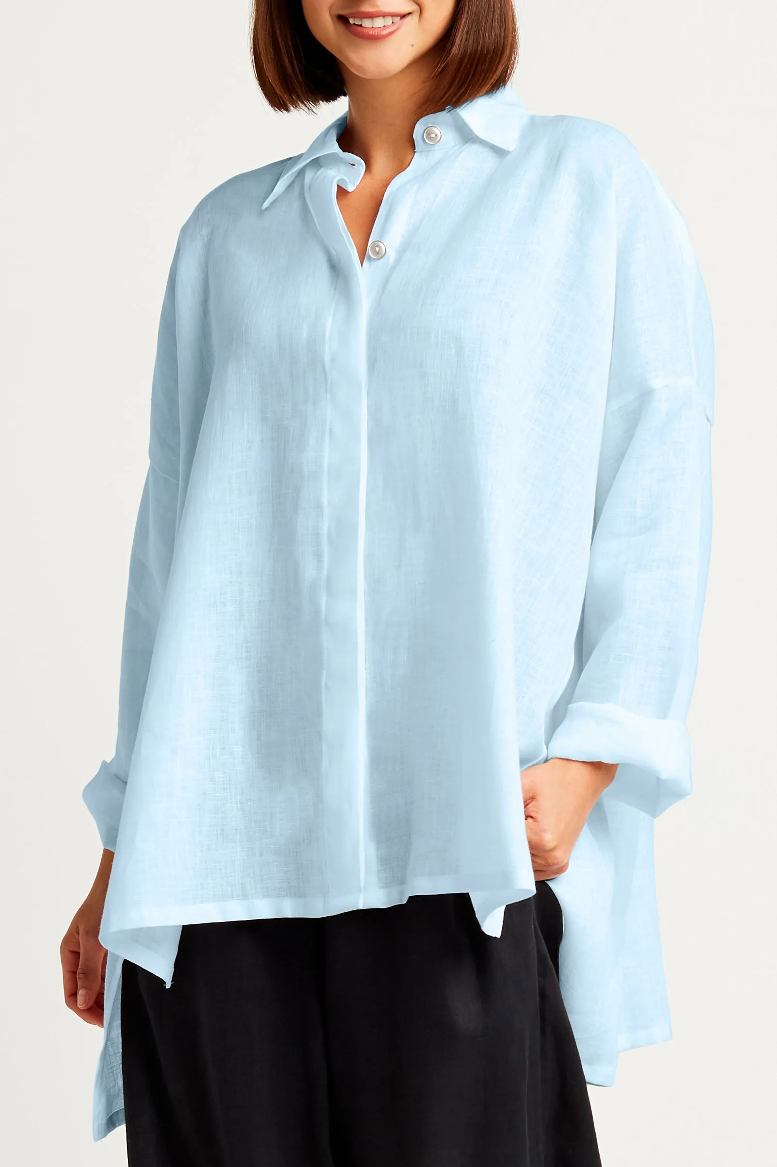 Handkerchief Linen E-Z Shirt