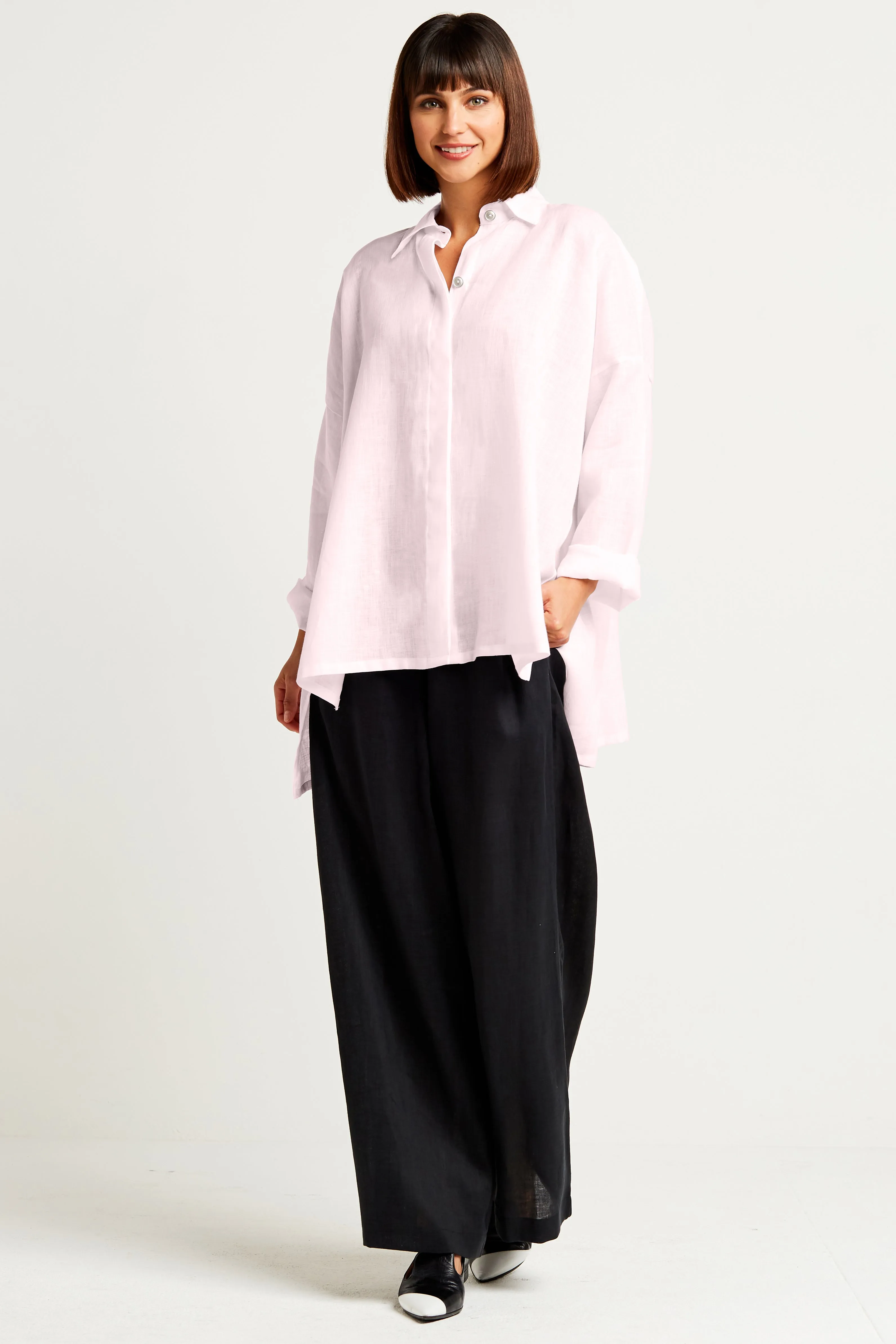 Handkerchief Linen E-Z Shirt