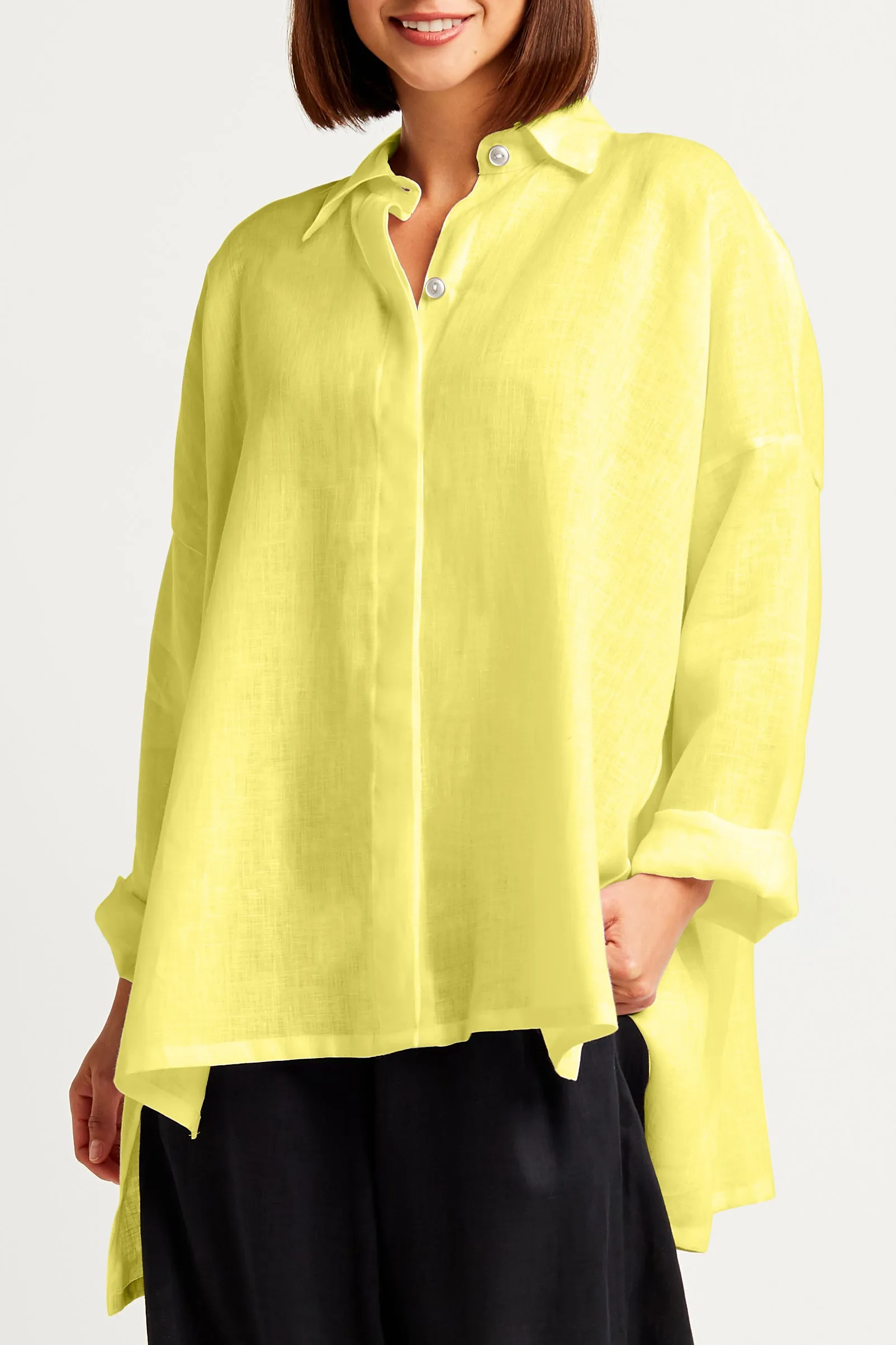 Handkerchief Linen E-Z Shirt