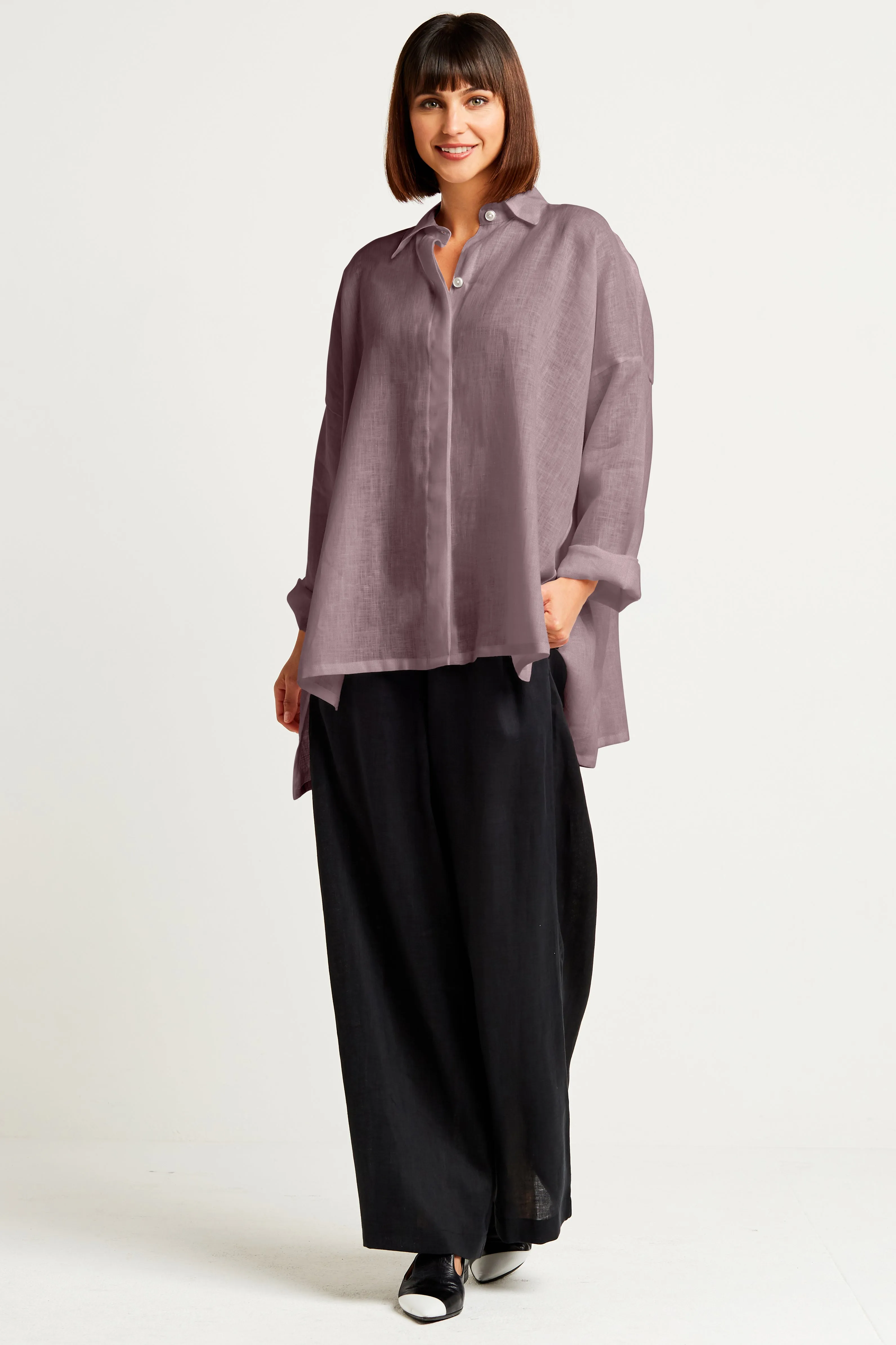 Handkerchief Linen E-Z Shirt
