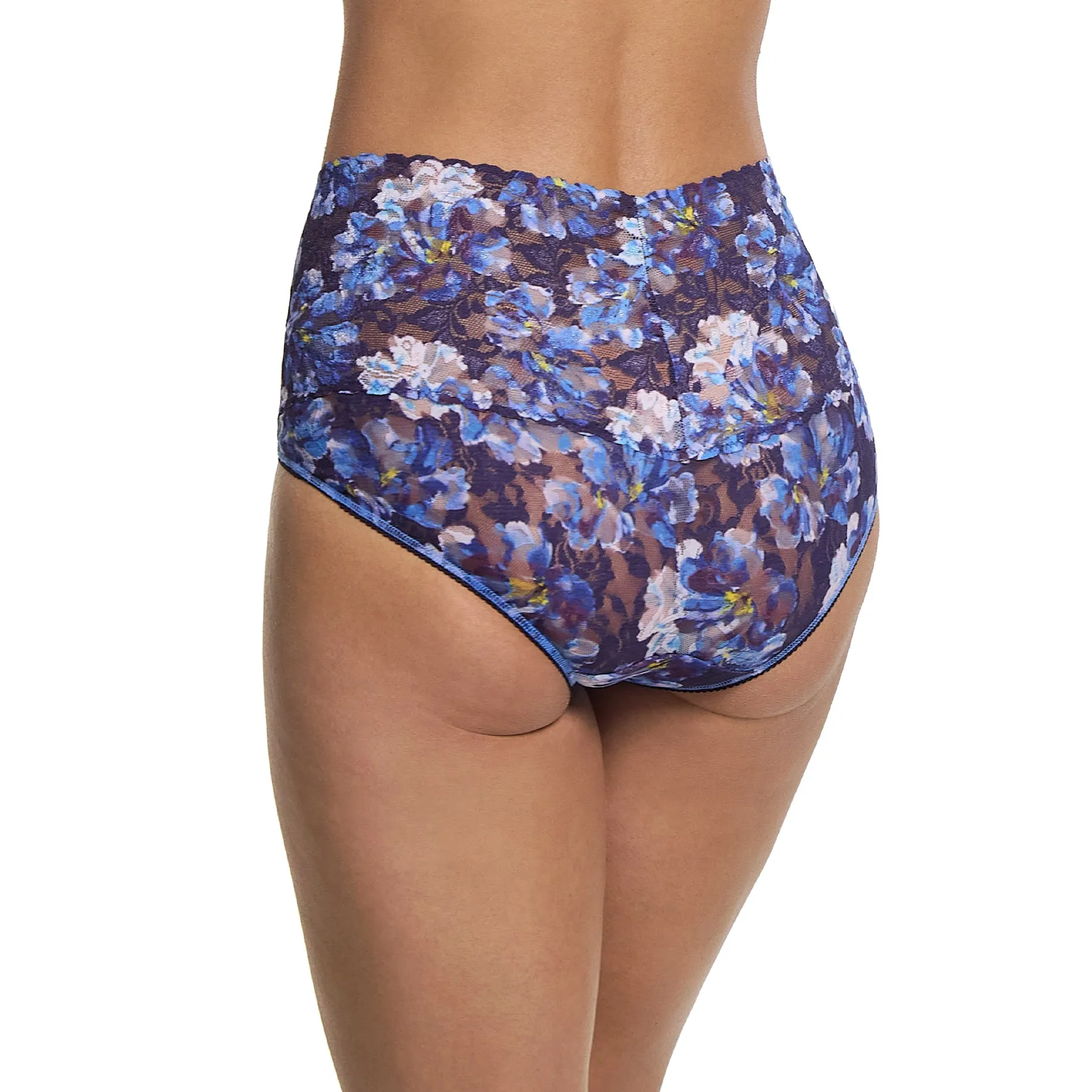 Hanky Panky Printed Lace V-Kini Retro Briefs