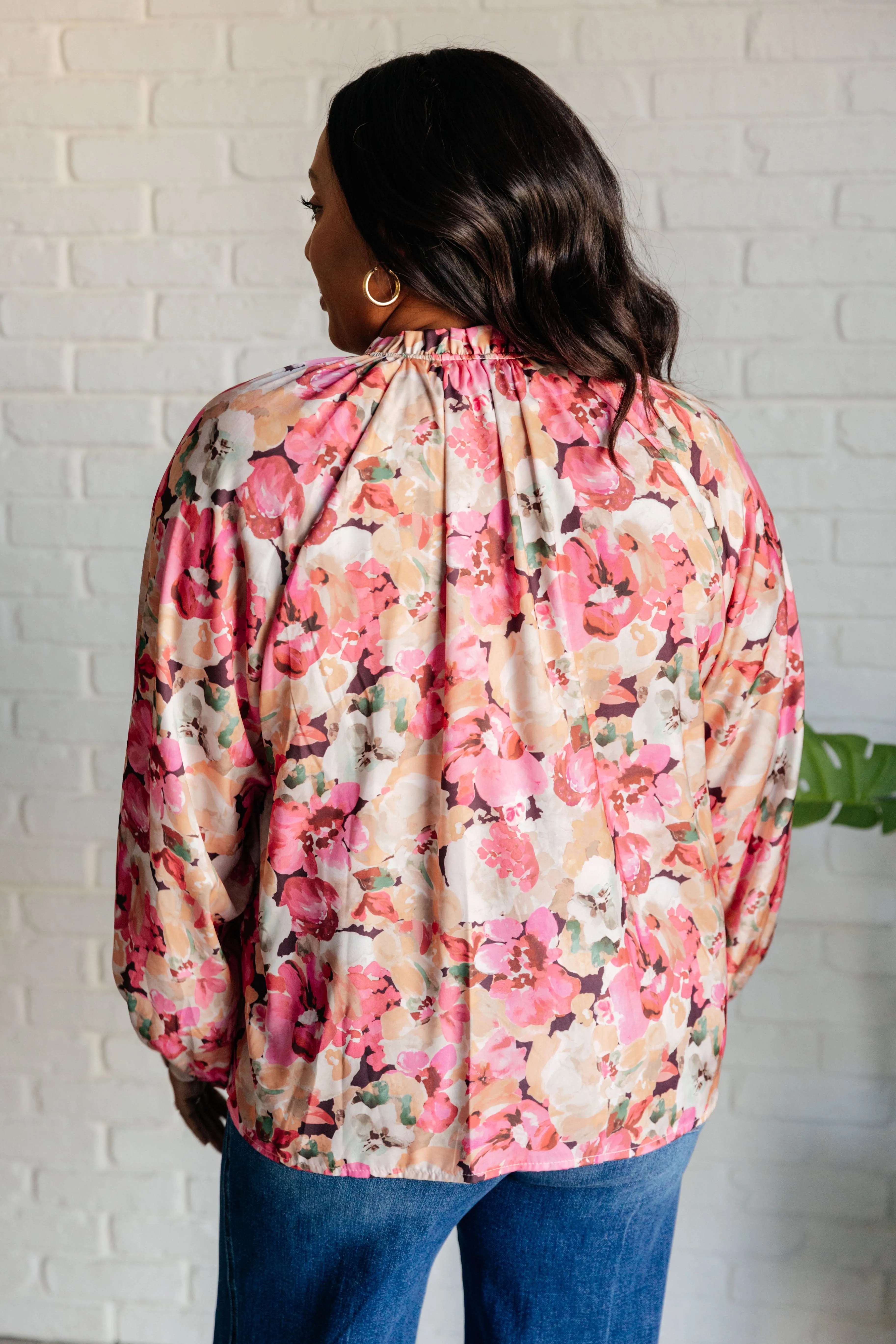 Hazel Blues® |  Understandably So Floral Blouse