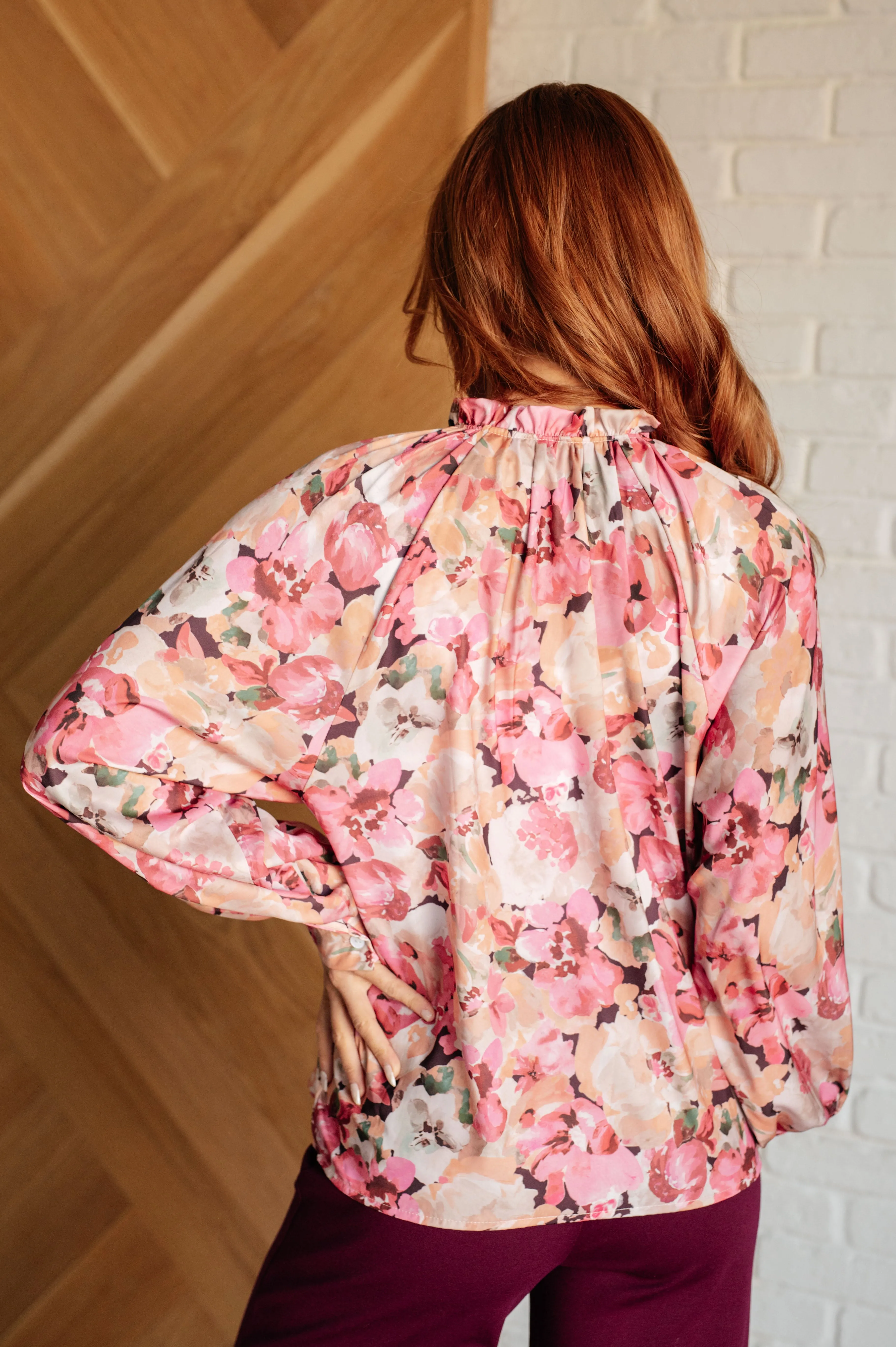 Hazel Blues® |  Understandably So Floral Blouse