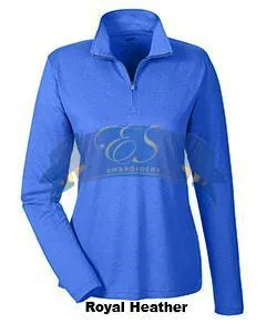 Heathered Performance Quarter-Zip