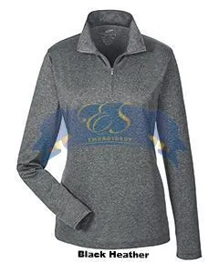 Heathered Performance Quarter-Zip