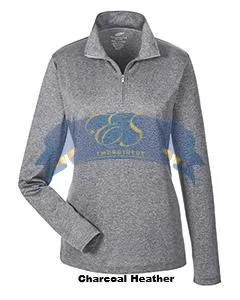 Heathered Performance Quarter-Zip