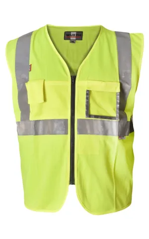 Hi Viz Safety Reflective Vest - Pack of 3