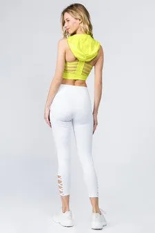 High Waist Ankle Length - Bright White