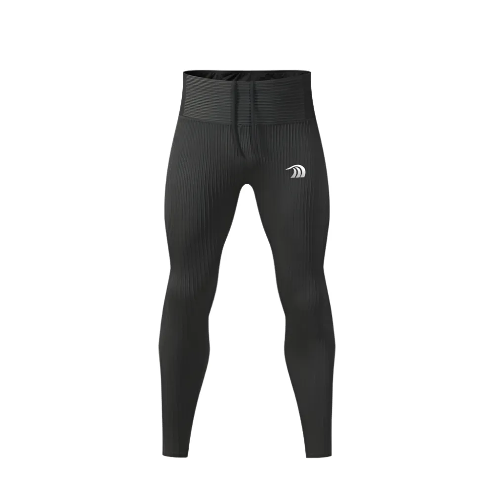 High-waisted Running Compression Pants
