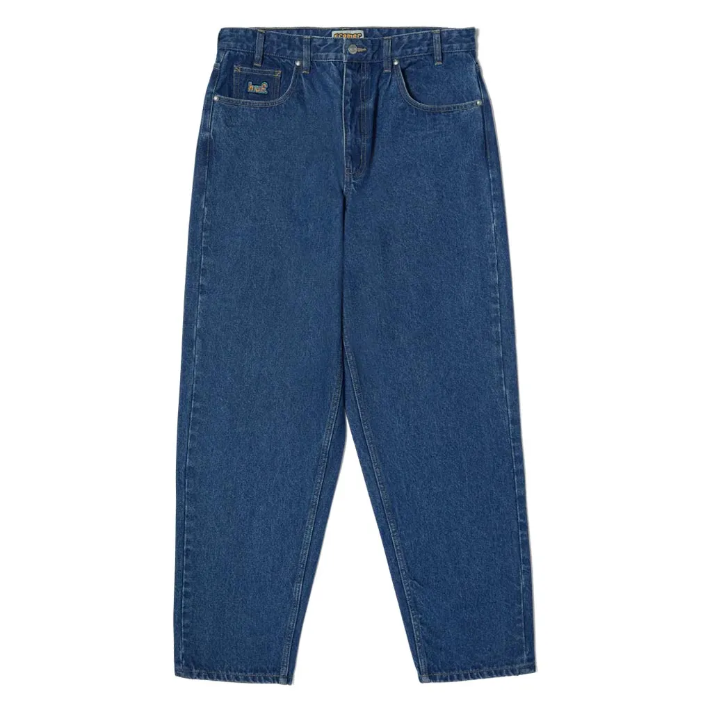 HUF CROMER PANT - STONE WASH INDIGO