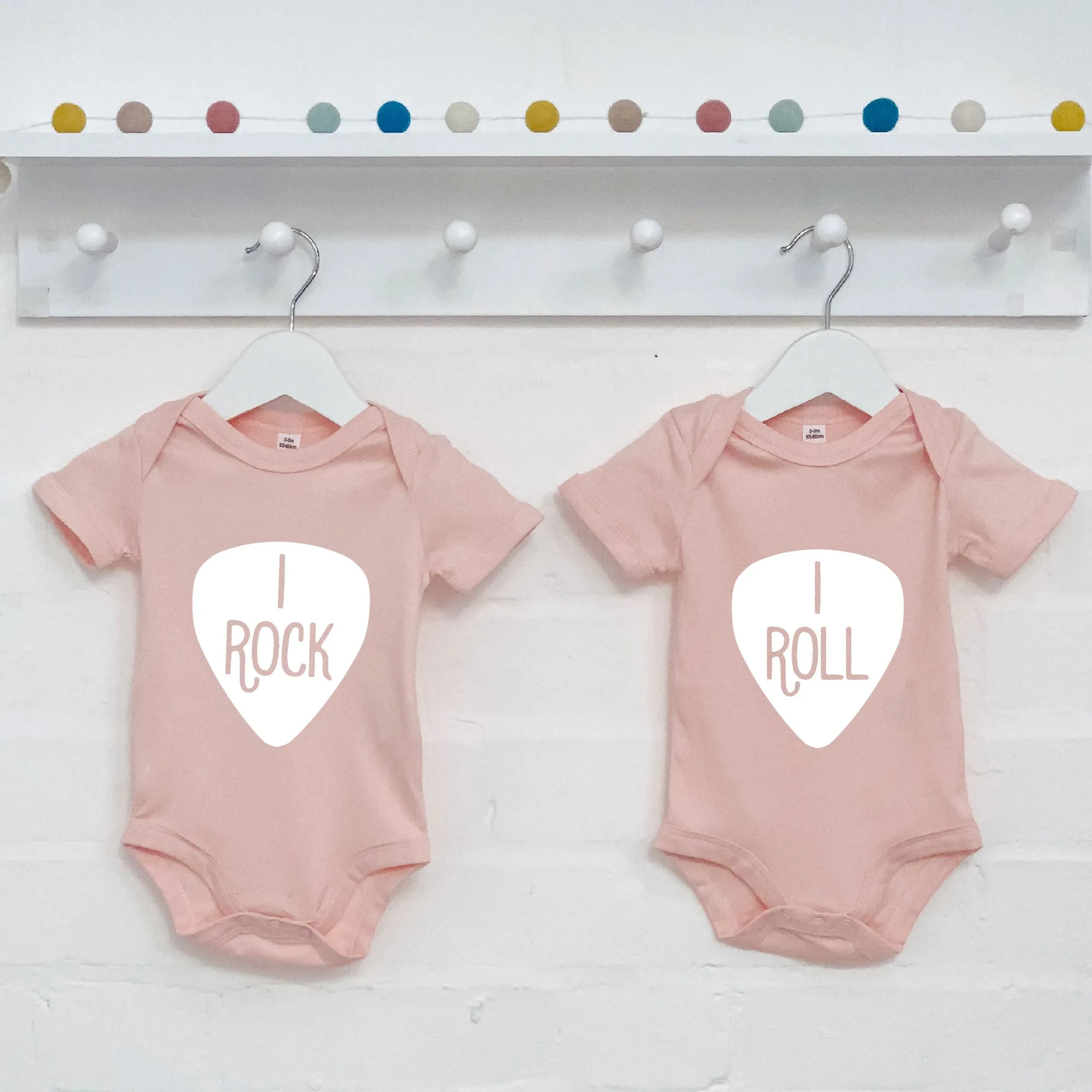 I Rock and I Roll Babygrow Set