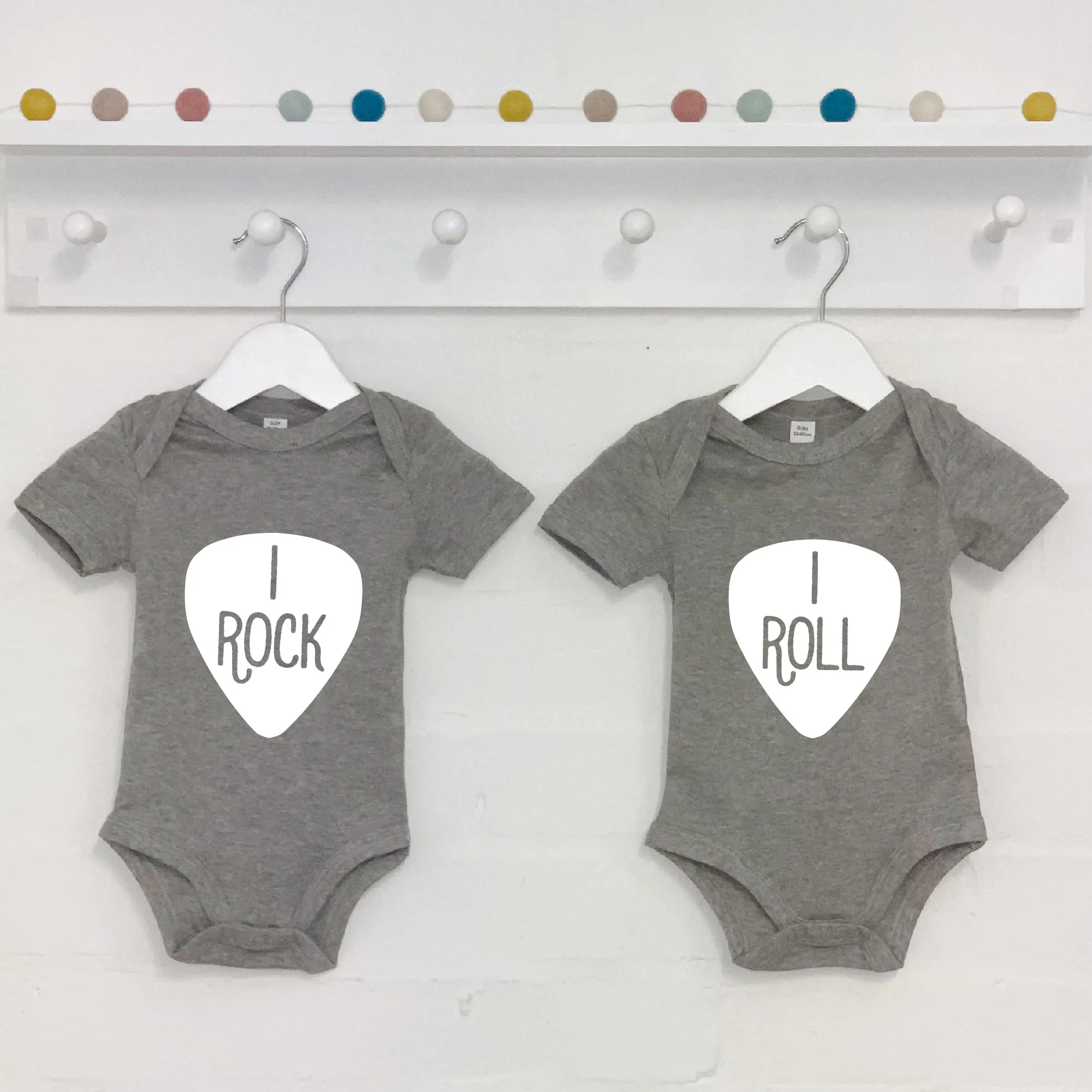 I Rock and I Roll Babygrow Set