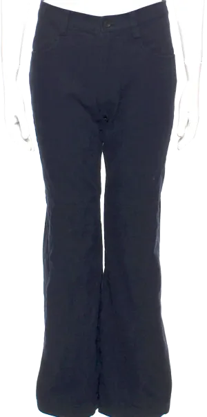 Issey Miyake Japan. Blue Wide Leg Pants 2003 Collection
