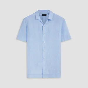 Jackson Solid Linen Camp Shirt