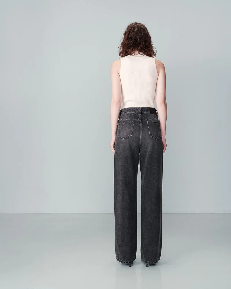 JEANS BLACK WASHED 2001