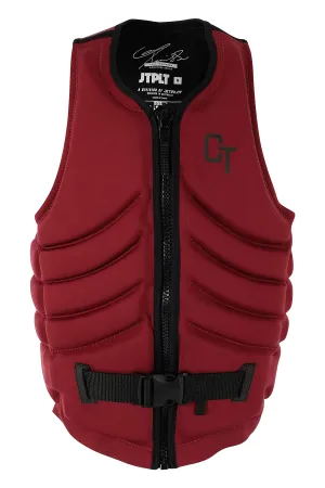 Jetpilot Quantum Life Jacket - Cory Tuenissen Signature Series - Dark Maroon