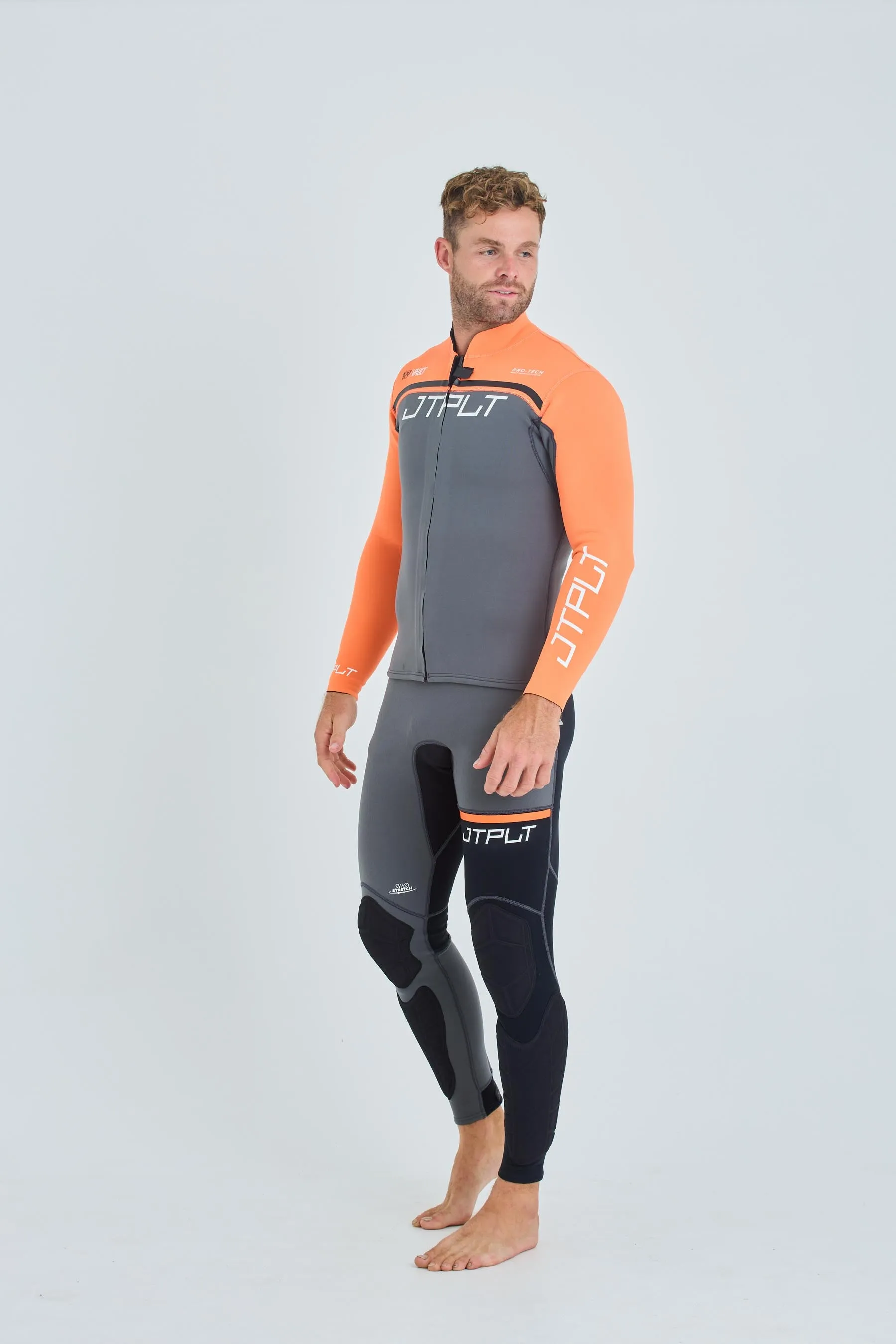Jetpilot RX Vault Mens Neo Pant - Char/Orange