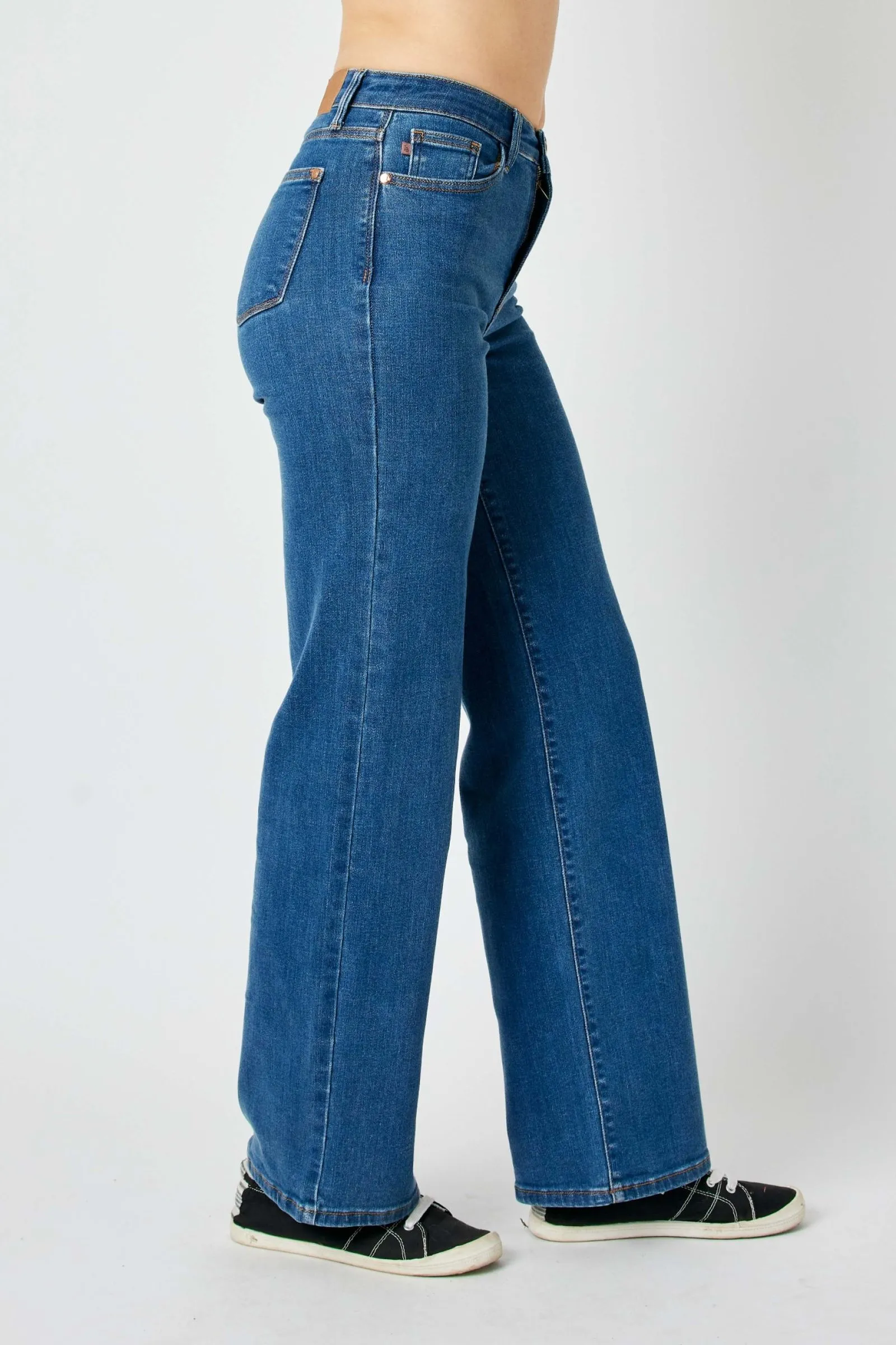 Judy Blue HW Vintage Wide Jeans