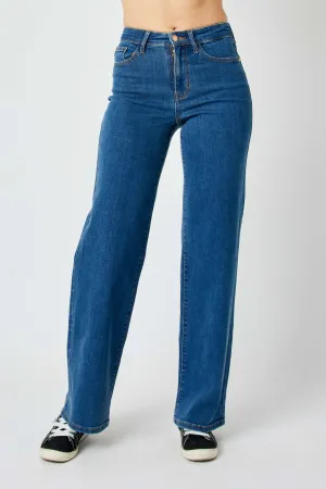 Judy Blue HW Vintage Wide Jeans