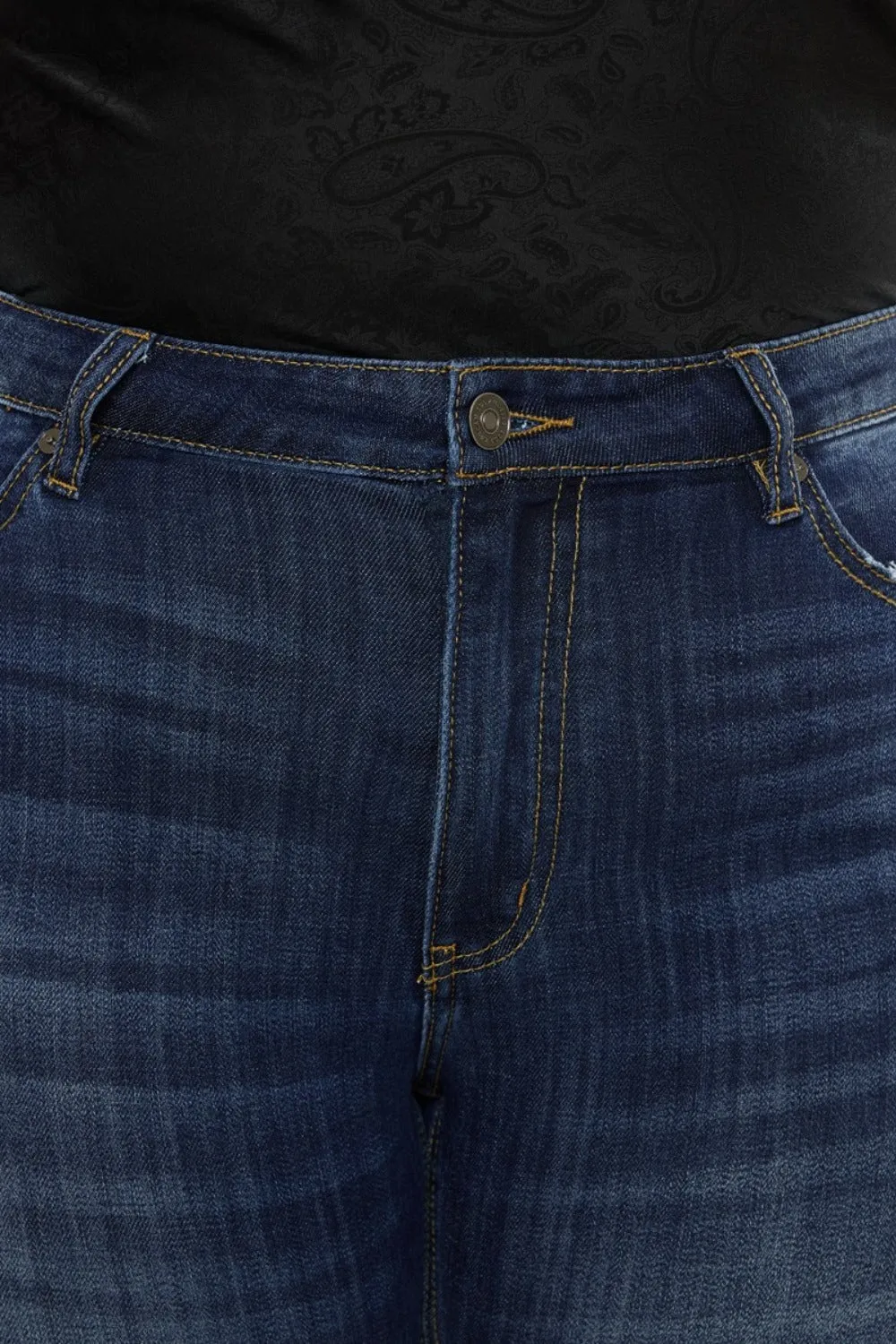 Kancan Mid Rise Slim Flare Jeans